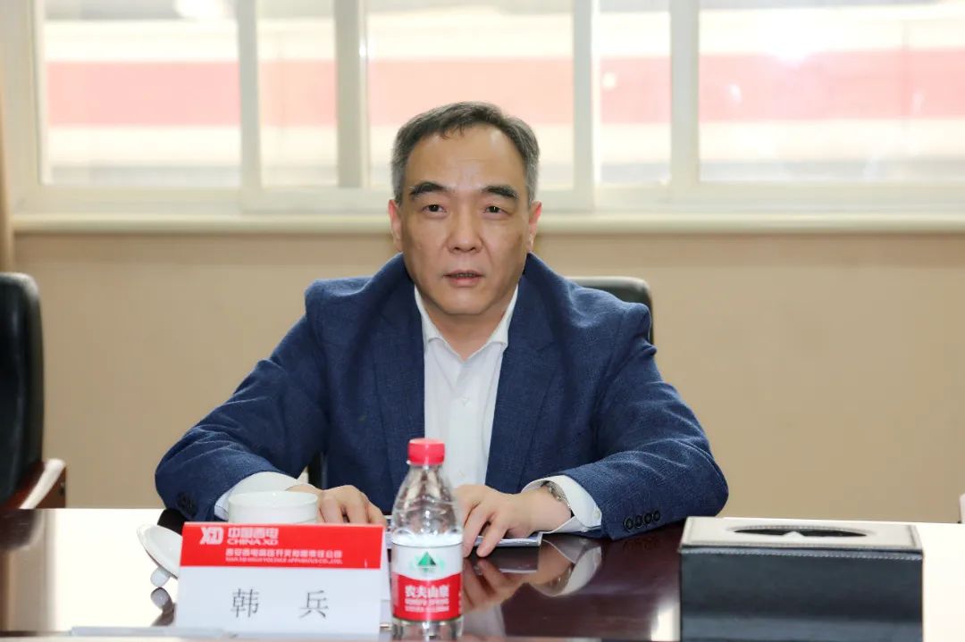 中国西电集团党委副书记韩兵调研西开有限-西安西电高压开关有限责任公司