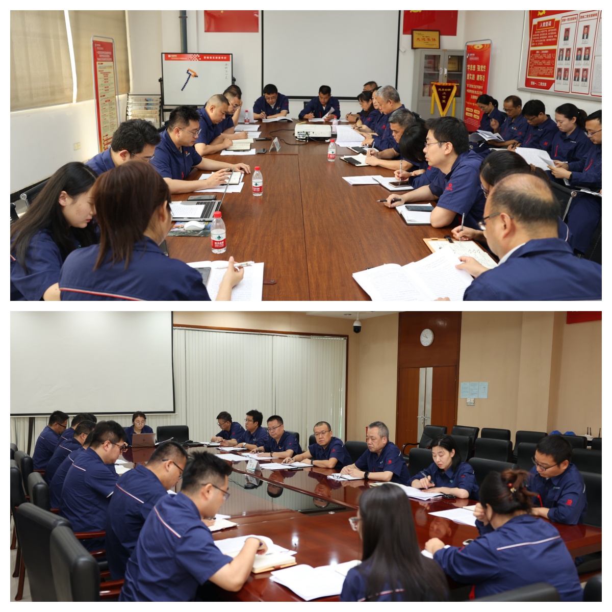 西开有限召开2025年年中事情聚会-西安西电高压开关有限责任公司