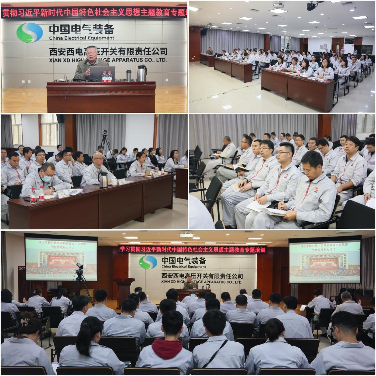 主题教育·学理论 | 西开有限党委开展主题教育专题党课向导-西安西电高压开关有限责任公司